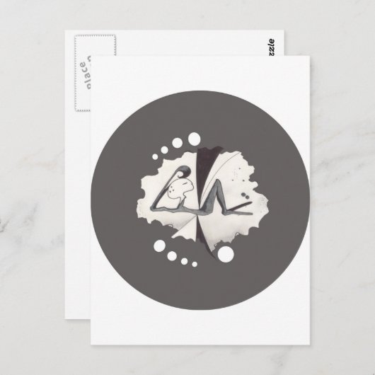 CARTE POSTALE DORMIR (Devant / Derrière)