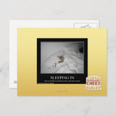 Carte Postale Dormir (Devant / Derrière)