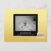 Carte Postale Dormir (Devant)