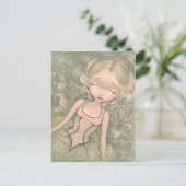 Carte postale "Dormir avec des toiles d'araignées" (Debout devant)