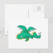 Carte Postale Dormir du dragon (Devant / Derrière)