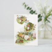 Carte Postale Dormir et rêver de lapins lapins (Debout devant)