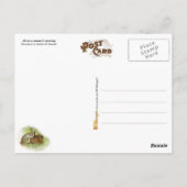 Carte Postale Dormir et rêver de lapins lapins (Dos)