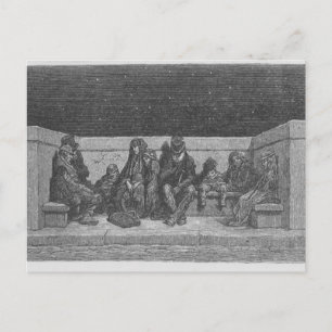 Carte Postale Dormir sous les étoiles