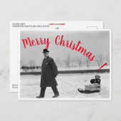 Carte Postale Dormir sur la glace (Devant / Derrière)