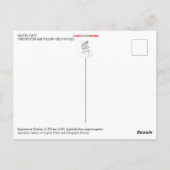 Carte Postale Dormir sur la glace (Dos)