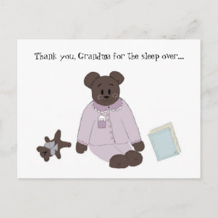 Carte Postale Dormir sur le Merci