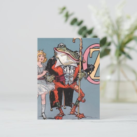 Carte Postale "Dorothy and Frogman" par John R Neill (Debout devant)