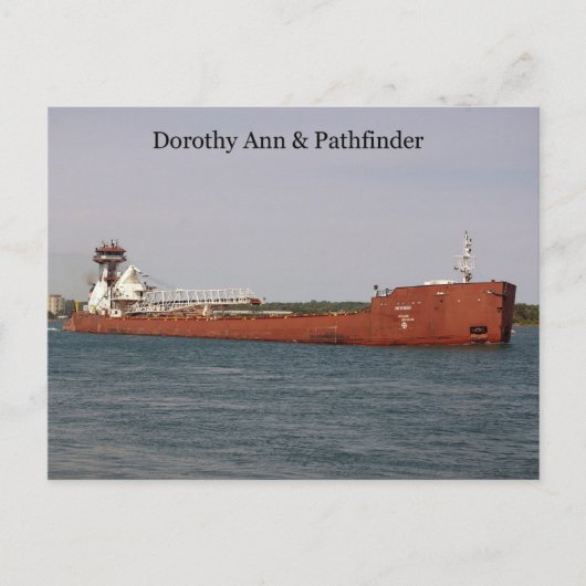 Carte postale Dorothy Ann & Pathfinder (Devant)