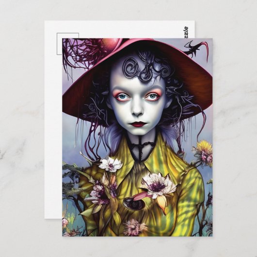 Carte Postale Dorothy est le Scarecrow (Devant / Derrière)