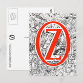 Carte Postale Dorothy et le magicien d'Oz (Devant / Derrière)