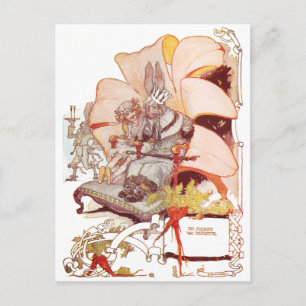 Carte Postale Dorothy et le roi de Bunnybury Vintage Oz