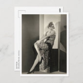 Carte Postale Dorothy Revier, Actrice (Devant / Derrière)