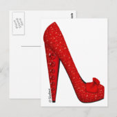 Carte Postale Dorothy Ruby Pump (Devant / Derrière)