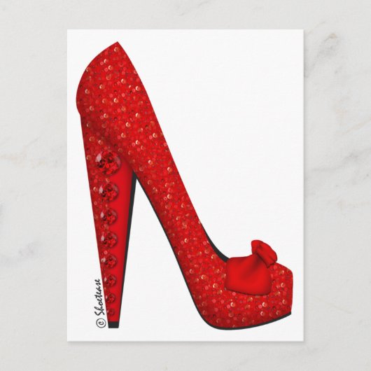 Carte Postale Dorothy Ruby Pump (Devant)