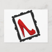 Carte Postale Dorothy's Framed Ruby Red Heels (Devant)