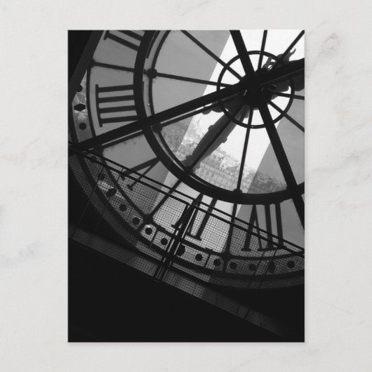 Carte postale d'Orsay d'horloge de Musee (Devant)