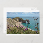 Carte Postale Dorset de porte Durdle (Devant / Derrière)