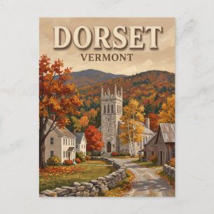 Carte Postale Dorset Vermont