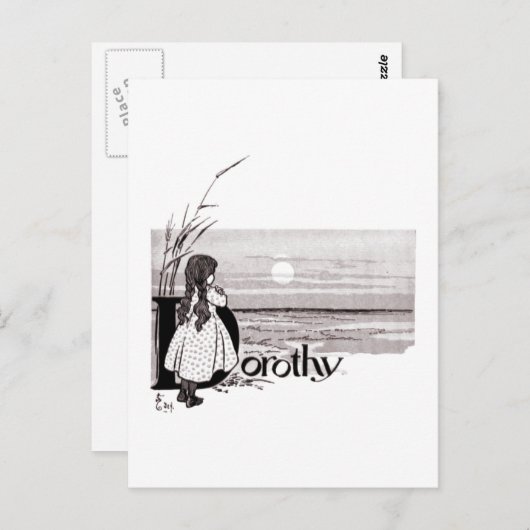 Carte Postale Dorthy (Devant / Derrière)