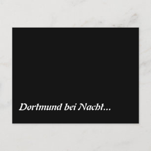 Carte Postale Dortmund bei Nacht