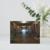 Carte Postale Dortmund U-Bahn Grafitti am Bahnhof (Debout devant)