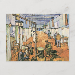Carte Postale Dortoir à l'hôpital d'Arles par van Gogh