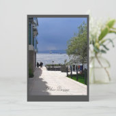 Carte postale d'Oslo, Norvège (Debout devant)