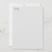 Carte postale d'Oslo, Norvège (Dos)