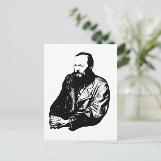 Carte postale Dostoyevsky (Debout devant)