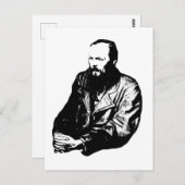 Carte postale Dostoyevsky (Devant / Derrière)