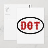 Carte Postale DOT City (Devant / Derrière)