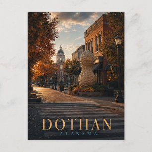Carte Postale Dothan Alabama Peanuts Around Town REALMS