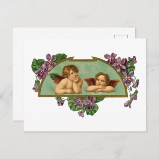 Carte Postale Double Angels (Devant / Derrière)