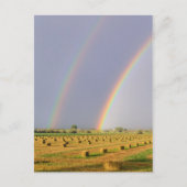 Carte Postale Double arc-en-ciel (Devant)