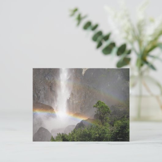 Carte Postale Double arc-en-ciel (Debout devant)