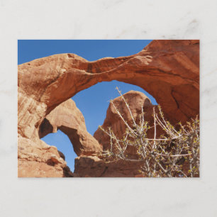 Carte Postale Double Arche à Arches National Park