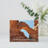 Carte Postale Double Arche - Parc national des Arches (Debout devant)