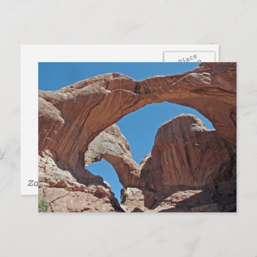 Carte Postale Double arcs (Devant / Derrière)