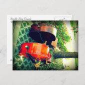 Carte Postale Double Basse Couple (Devant / Derrière)