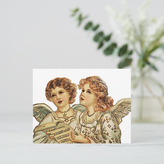 Carte Postale Double Beauthful Angels (Debout devant)