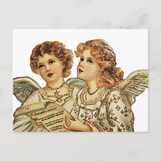 Carte Postale Double Beauthful Angels (Devant)