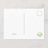 Carte Postale 'Double, double peine et problème' invitation Hall (Dos)