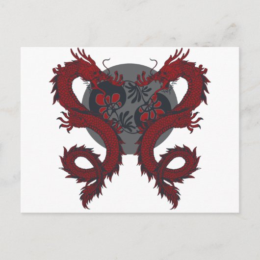 Carte postale Double Dragon (Devant)