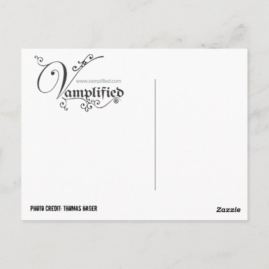 Carte Postale Double etherique amplifié... (Dos)