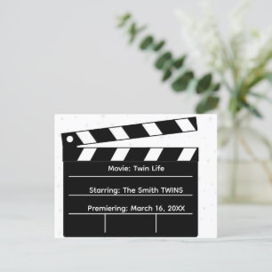 Carte Postale Double fonctionnalité : Epic Twin Pregnancy Faire-