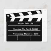 Carte Postale Double fonctionnalité : Epic Twin Pregnancy Faire- (Devant)