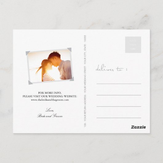 Carte Postale Double Happiness Lanternes Chinois Enregistrer La  (Dos)