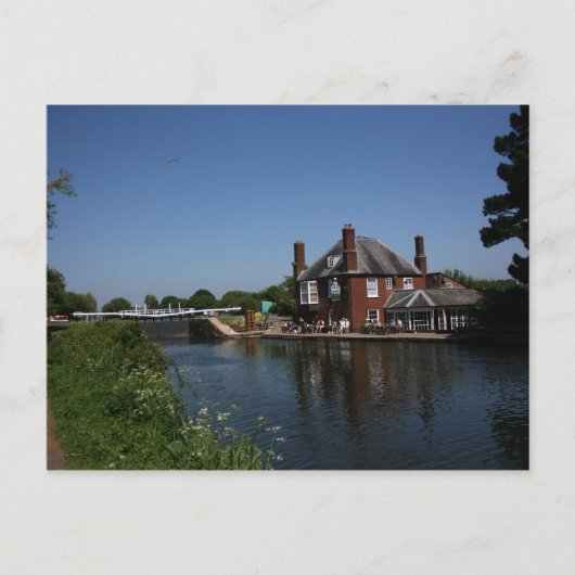 Carte Postale Double Locks Inn, Exeter, Devon, Royaume-Uni (Devant)
