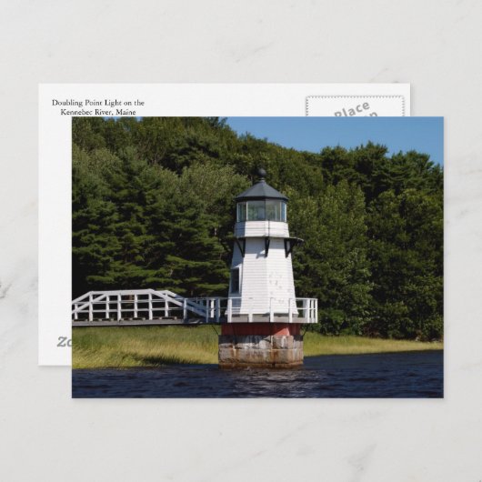 Carte postale double point (Devant / Derrière)